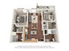 Centennial Crossings_3D_2 Bedroom B1-ADA
